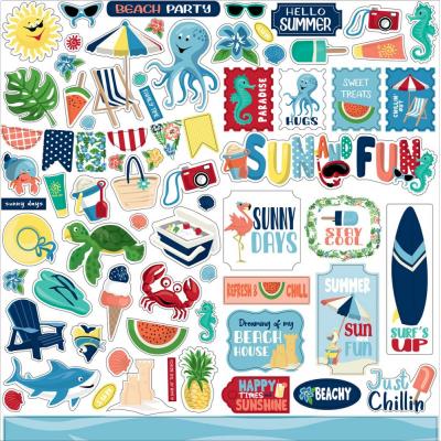 Carta Bella Beach Party Sticker - Element Sticker